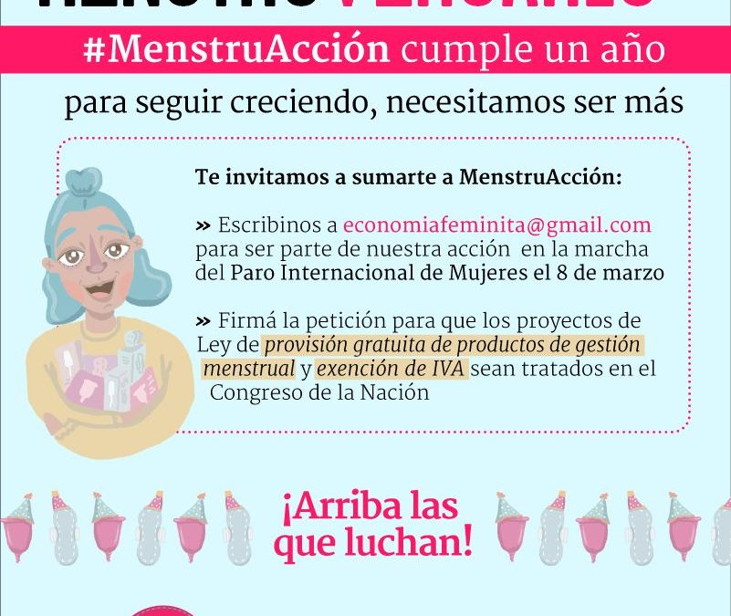 Menstruversario #8M