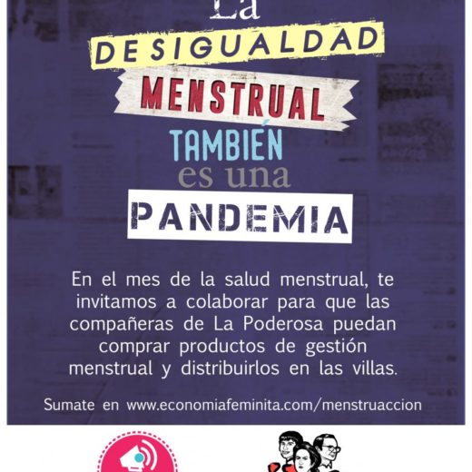 En cuarentena seguimos menstruando